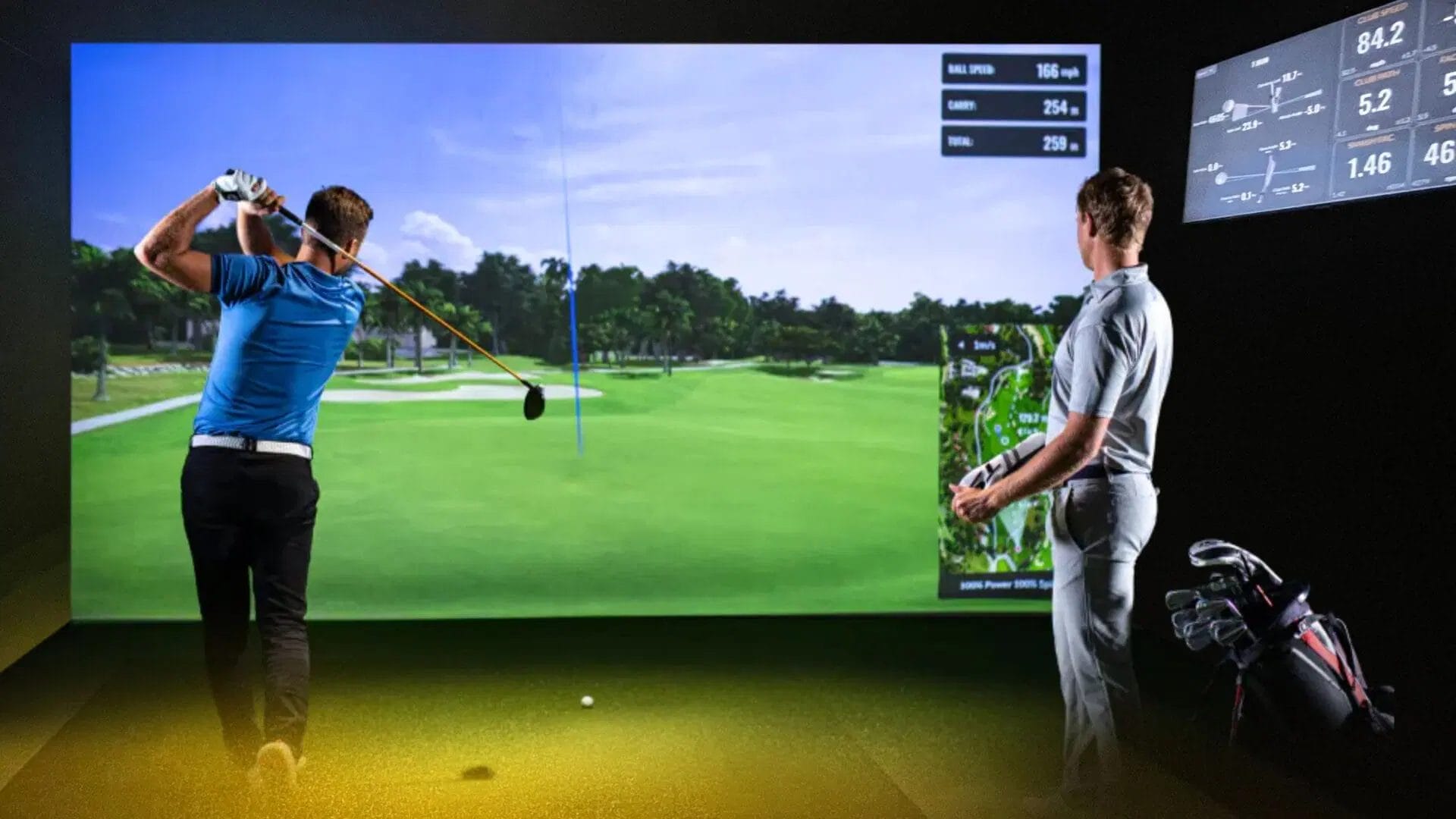 Art of Flight Golf Golf Simulator Graphic